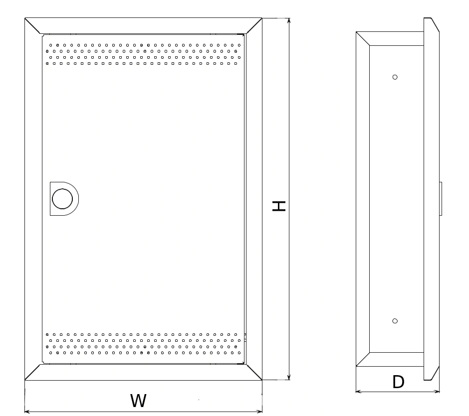 Щит распределительный EKF PROxima Crosser R-1 390x340x120, IP31, слаботочный, материал – сталь, цвет – белый c-r-1 Щит распределительный EKF PROxima Crosser R-1 390x340x120, IP31, слаботочный, материал – сталь, цвет – белый c-r-1