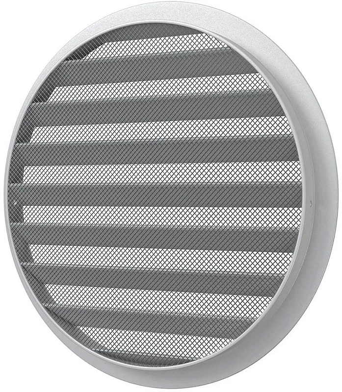 Решетка вентиляционная ERA РКМ Дн250х275 фланец, материал – алюминий