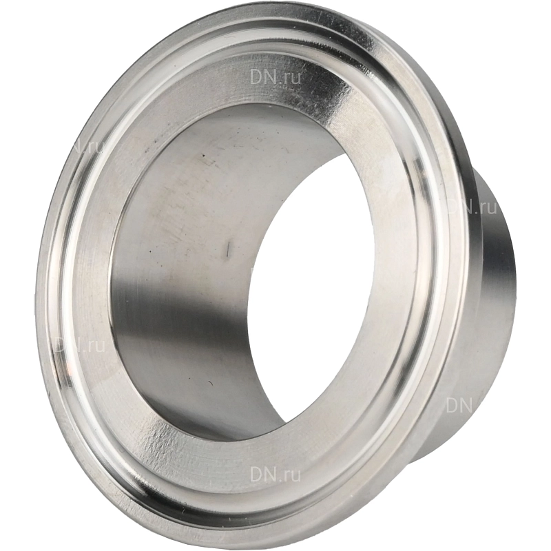 Штуцер CLAMP UC-31-W-50.5 Ду25 Ру10, корпус - нержавеющая сталь 304, присоединение - под приварку