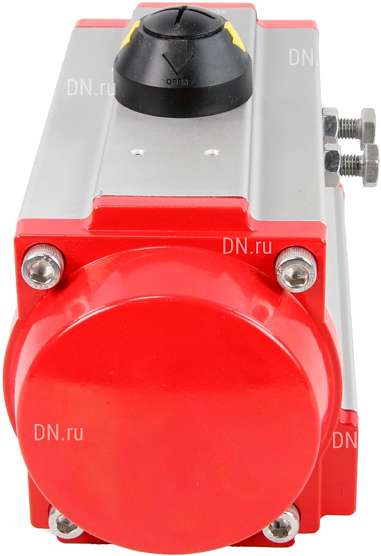 Пневмопривод PA-SA-083 с возвратными пружинами, ISO-фланец F05/F07, квадрат 17